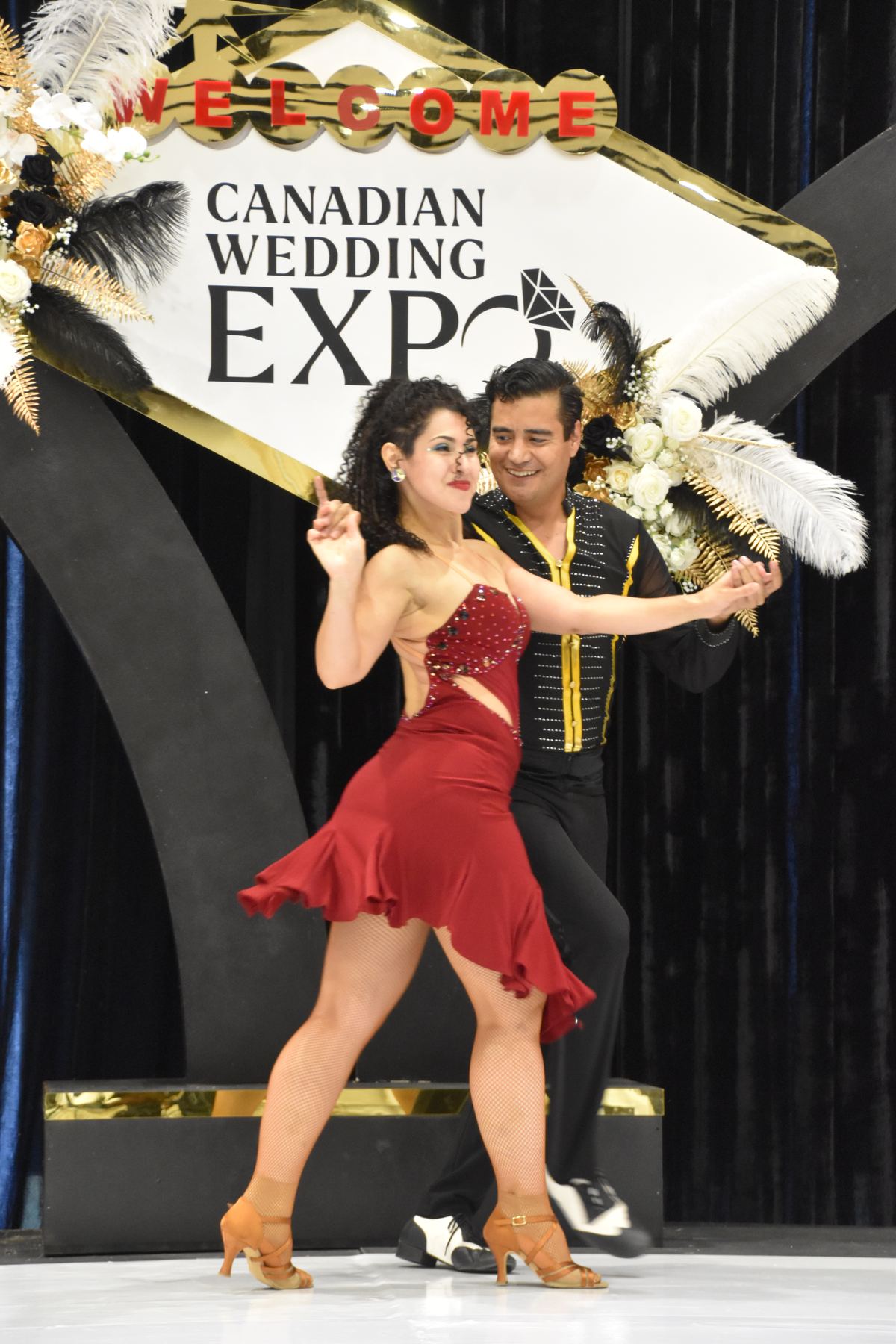 Canadian Wedding Expo — Salsa Sassy cross Smiles